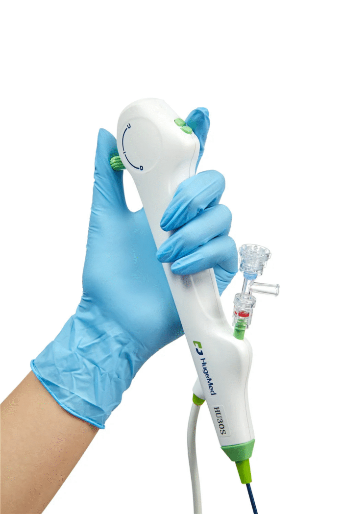 Hugemed HU30 Video ureteroscope 7.5Fr /9.0   Flexible Ureteroscope 7.5 Fr Urology Video Disposable Ureteroscope Digital Flexible Ureteroscope - Image 2
