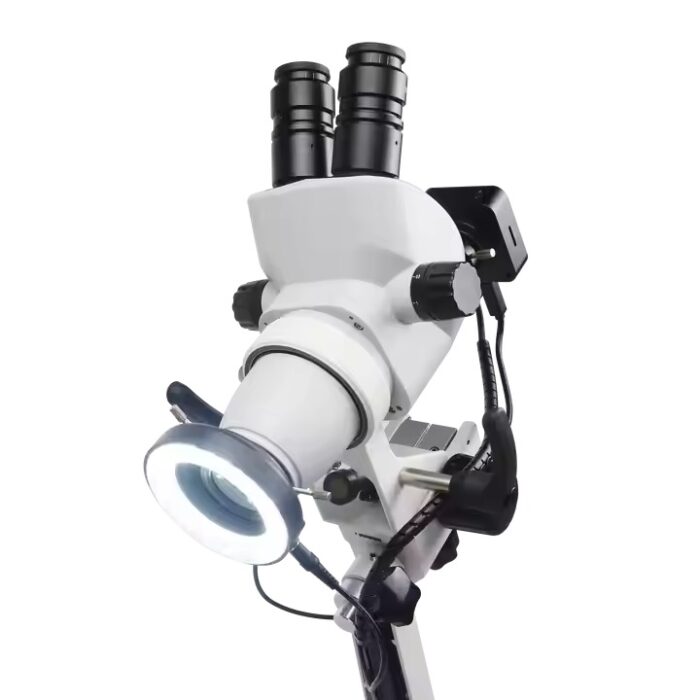 Dental Operating Microscope 55x Dental Adjustable LED Binocular Microscope 360 Rotatable - Image 3