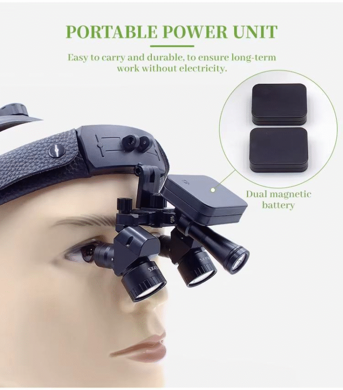Dental Adjustment Loupes Prescription Glasses Head-Mounted Magnifying Glasses - Image 4